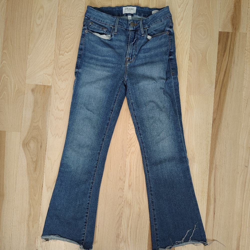 Frame Women's Le Crop Mini Boot Size 26